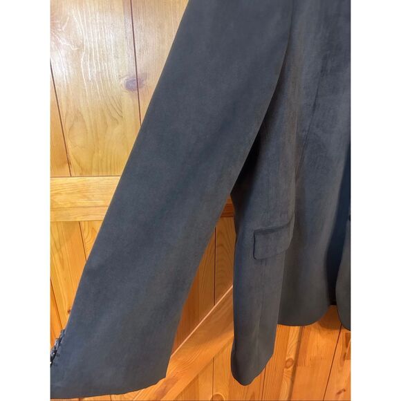 Afazzy Charcoal Square Weave Sport Coat Blazer Jacket NWT READ Size 60XL (5676) - Picture 2 of 8